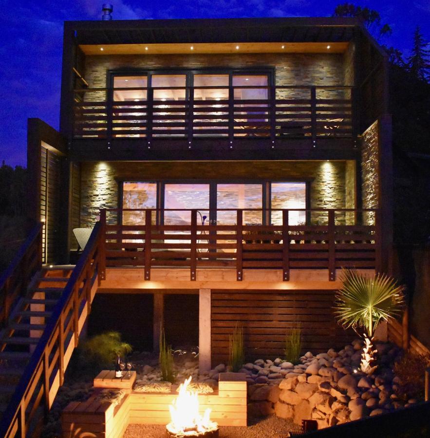 ---- Escapada De Lujo Para Dos ---- Casa Boutique Privada - Vistas Al Oceano - Parrilla Y Fogon En Quincho Privado - Insumos Desayuno - Tu Estadia Incluye Gratis 1 Sesion De Hidromasaje & Cromoterapia Bajo Las Estrellas En Jacuzzi Privado (Adults Onl Pichilemu Extérieur photo