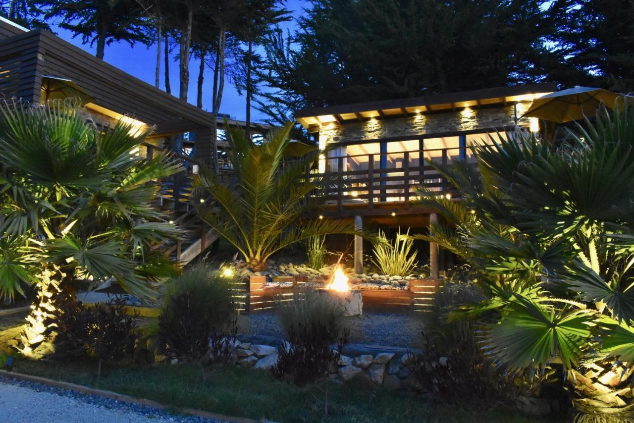 ---- Escapada De Lujo Para Dos ---- Casa Boutique Privada - Vistas Al Oceano - Parrilla Y Fogon En Quincho Privado - Insumos Desayuno - Tu Estadia Incluye Gratis 1 Sesion De Hidromasaje & Cromoterapia Bajo Las Estrellas En Jacuzzi Privado (Adults Onl Pichilemu Extérieur photo