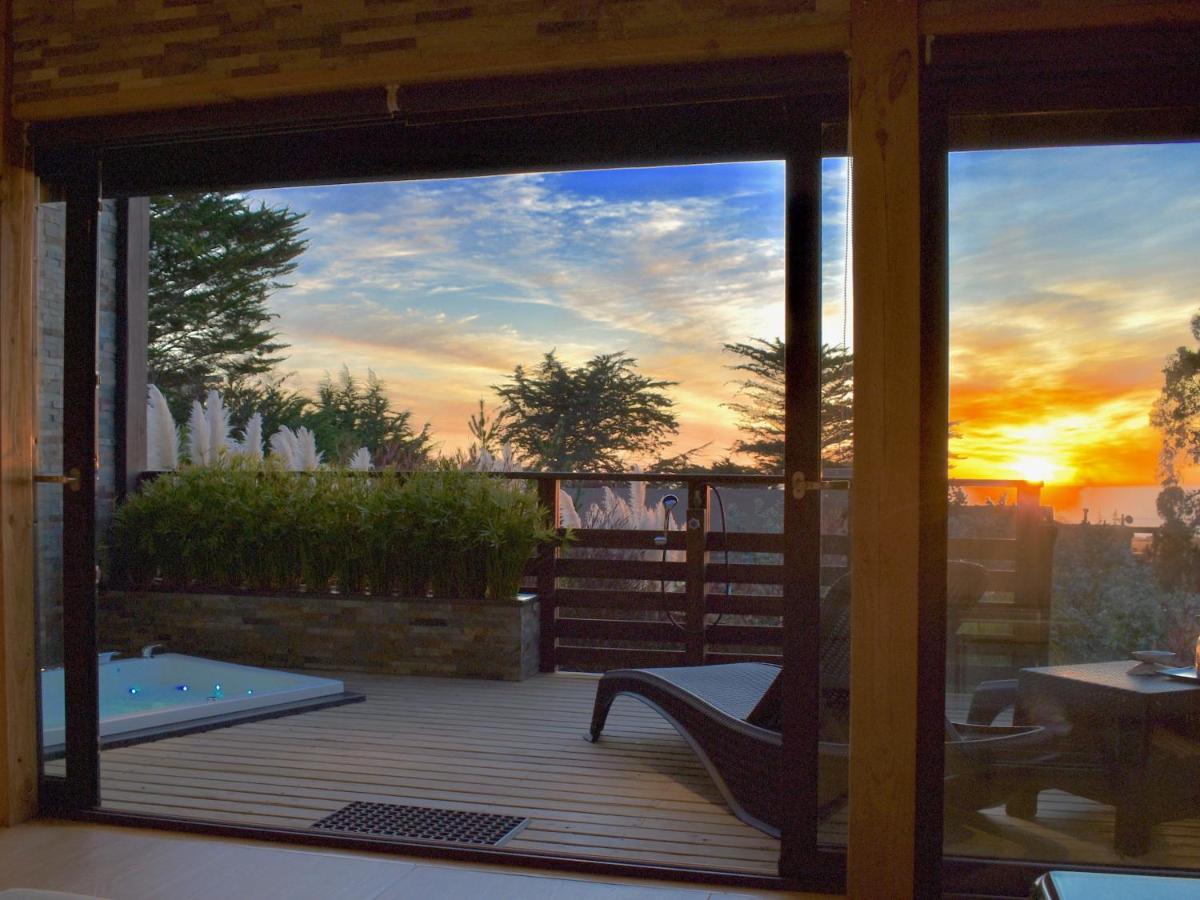 ---- Escapada De Lujo Para Dos ---- Casa Boutique Privada - Vistas Al Oceano - Parrilla Y Fogon En Quincho Privado - Insumos Desayuno - Tu Estadia Incluye Gratis 1 Sesion De Hidromasaje & Cromoterapia Bajo Las Estrellas En Jacuzzi Privado (Adults Onl Pichilemu Extérieur photo