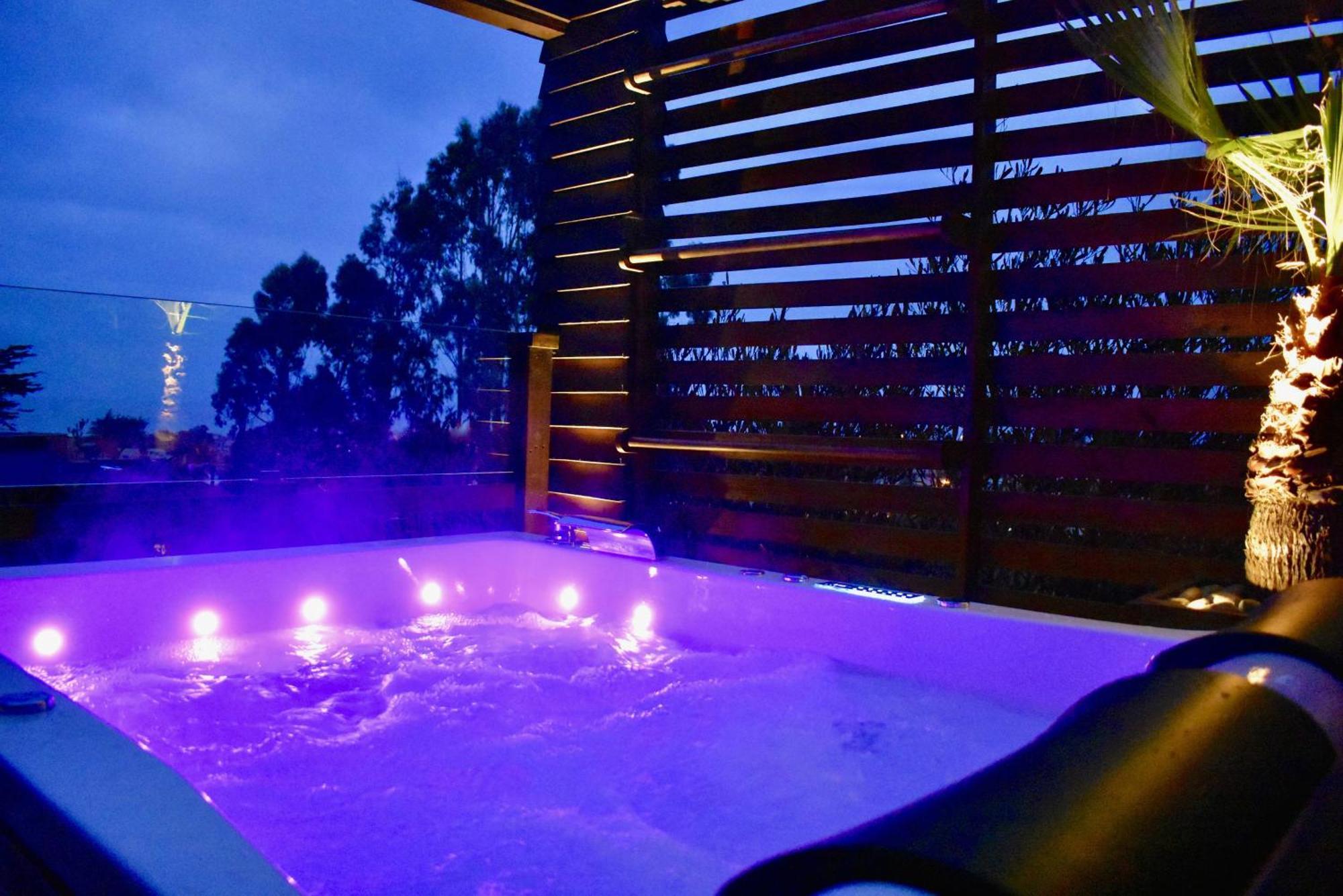 ---- Escapada De Lujo Para Dos ---- Casa Boutique Privada - Vistas Al Oceano - Parrilla Y Fogon En Quincho Privado - Insumos Desayuno - Tu Estadia Incluye Gratis 1 Sesion De Hidromasaje & Cromoterapia Bajo Las Estrellas En Jacuzzi Privado (Adults Onl Pichilemu Chambre photo