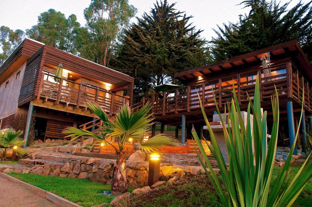 ---- Escapada De Lujo Para Dos ---- Casa Boutique Privada - Vistas Al Oceano - Parrilla Y Fogon En Quincho Privado - Insumos Desayuno - Tu Estadia Incluye Gratis 1 Sesion De Hidromasaje & Cromoterapia Bajo Las Estrellas En Jacuzzi Privado (Adults Onl Pichilemu Extérieur photo